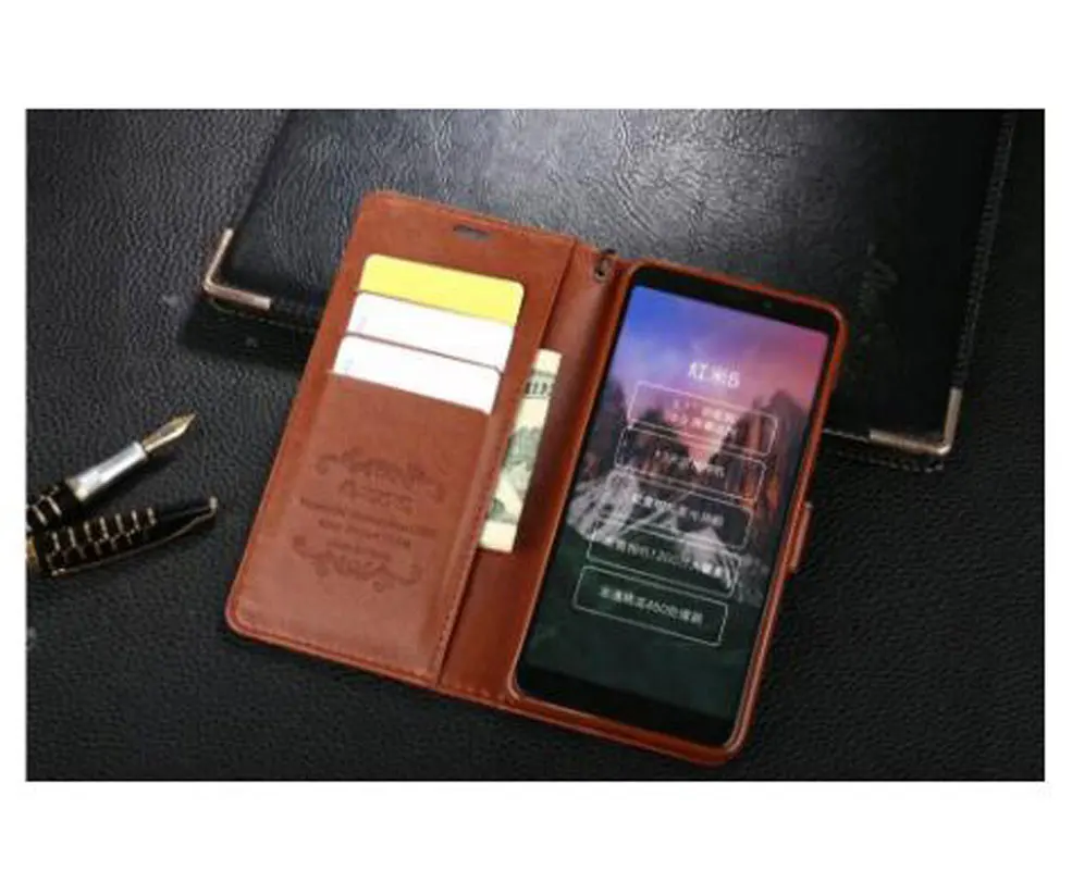 Чехол Кошелек azns для телефона Xiaomi Redmi 5 чехлы чехол из искусственной кожи с