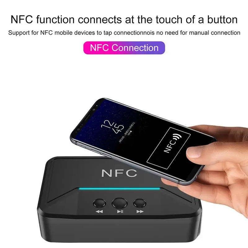 

Приемник Bluetooth 5,0 3,5 мм AUX RCA адаптер беспроводной стерео аудио приемник для автомобильного динамика