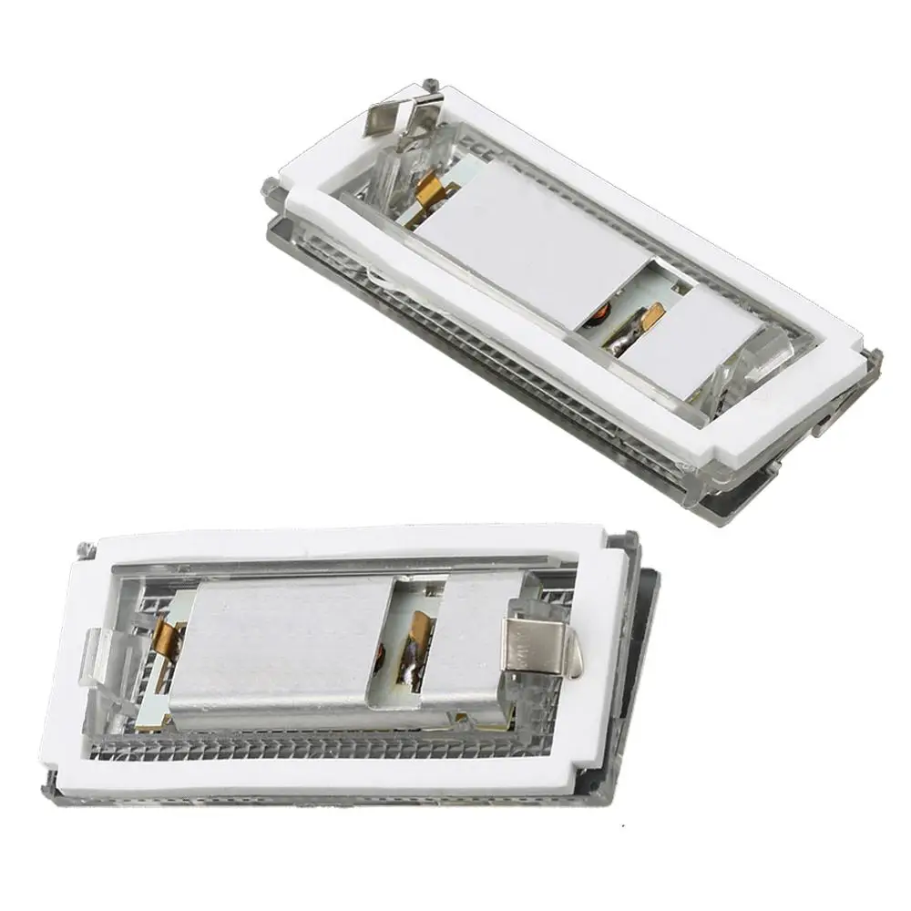 

2PCS Dropship Led License Plate Light Led Canbus Auto Tail Light White LED Bulbs For BMW 3er E46 4D 1998-2003 Car Accessories