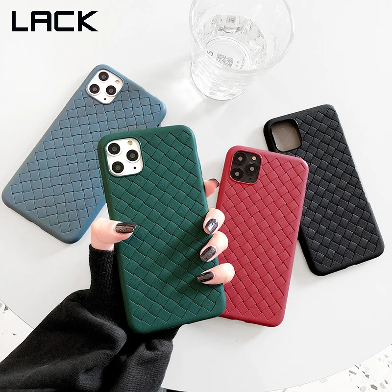 Ультратонкие Чехлы LACK с сетчатым переплетением для iPhone 11 чехол телефона iphone XR X XS