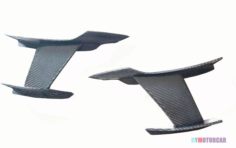 MA 0D Стиль углеродного волокна передний бампер ветер нож для BMW M3 M4 F80 F82|Тюнинговые