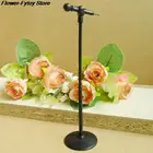 Пластиковая симпатичная Миниатюрная модель с микрофоном для кукольного домика, Миниатюрные аксессуары для мебели