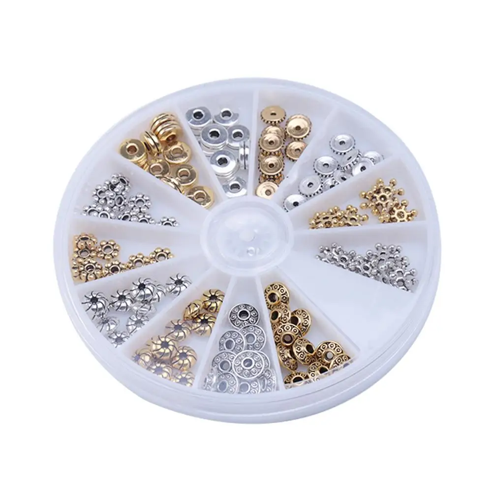 120 шт./компл. разделитель отдельные бусины для DIY браслет ожерелье ювелирных