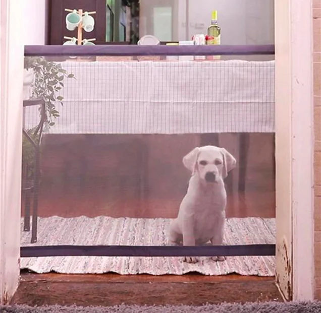 Магические ворота для собак Безопасные домашних животных портативные Складные с