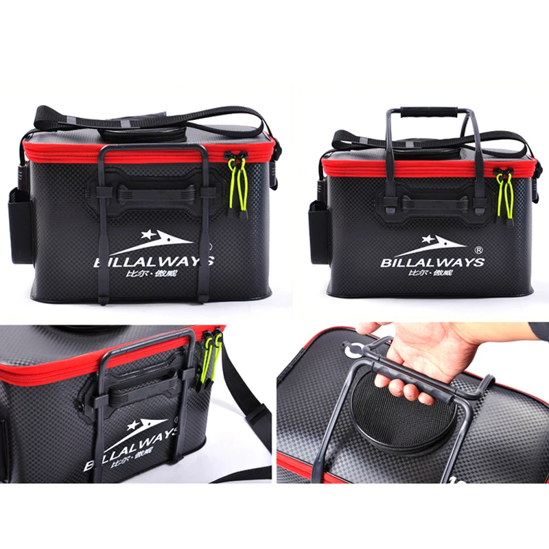 Высококачественное складное рыболовное ведро портативная Рыболовная Сумка EVA с