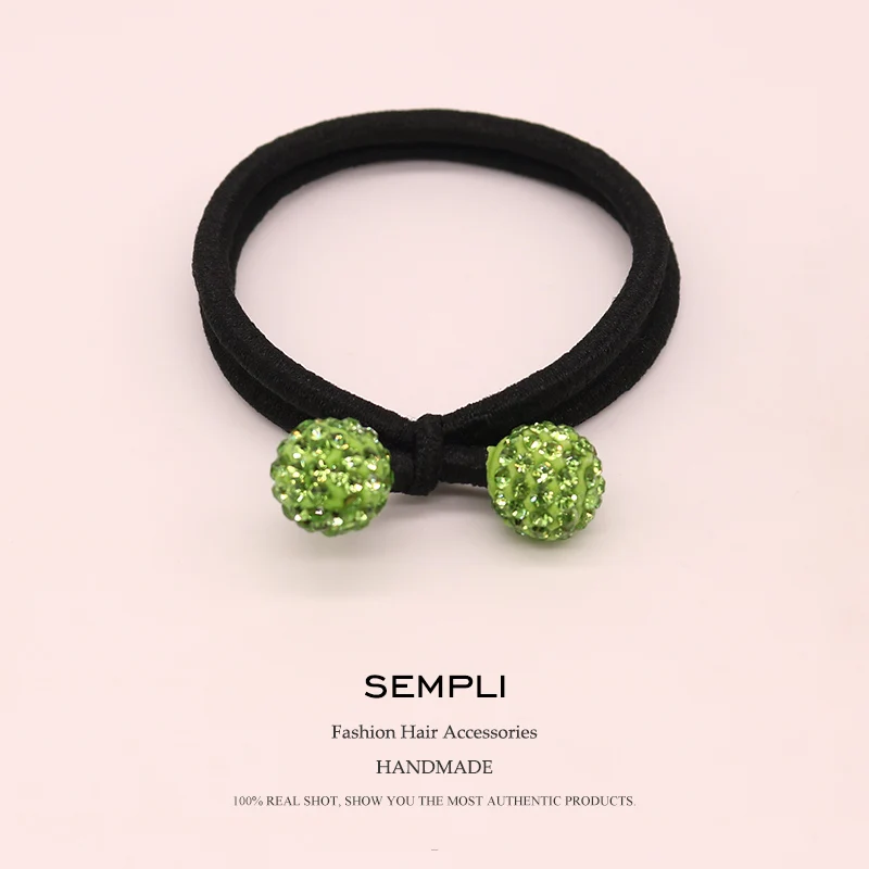Sempli 10 цветов инкрустированные Стразы кварцевые плетения для женщин эластичные