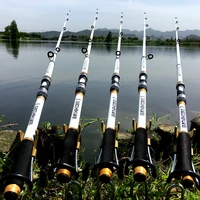 ghotda sea pole carbon frp material fishing rod quality 2 1m 3 6m telescopic fishing rod carbon fiber spinning rod