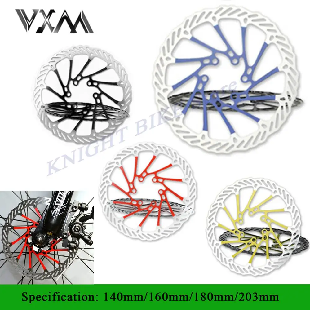 Дисковый тормозной ротор VXM 203/180/160/140/120 мм 6 дюймов G3 дисковый из нержавеющей стали