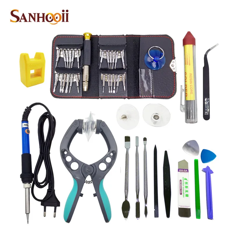 

Гаджеты, 41 в 1, инструмент для ремонта телефона, отвертка, плоскогубцы, набор инструментов для iPhone, Xiaomi, Huawei, гаджеты ZM56