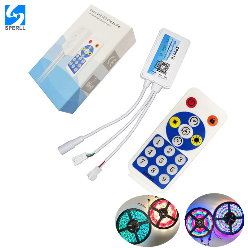 Bluetooth управление светодиодсветодиодный лентой SP601E со встроенным