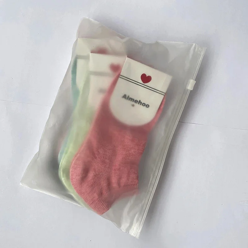 

5 Pairs Solid Color Korean Style Women Socks Set Low Girl Short Ankle Socks Cool Streetwear Thin Casual Femme Socken Vrouwen