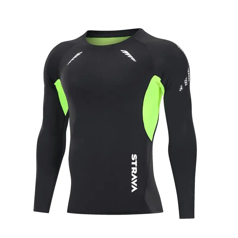 

4 STRAVA Cycling Jersey Set 2021 New Bike Racing Uniform winter Sleeve Premium Shirt 19D Padded MTB Mountain Bike Bib Tights