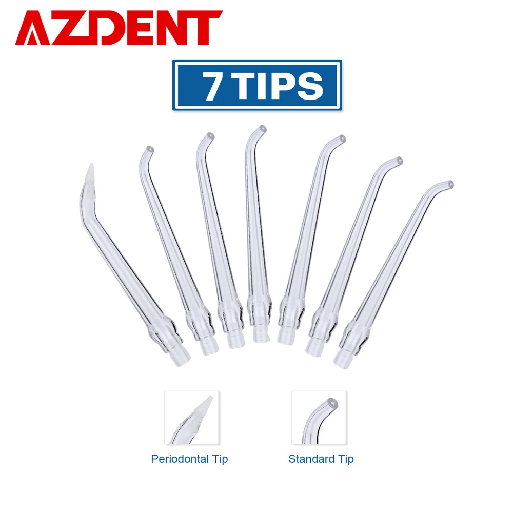 Ирригатор для полости рта AZDENT 8 насадок рабочая принадлежность 1 шт.|Ирригаторы