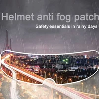 wholesale universal motorcycle helmet rain and filmanti fog film durable nano coating sticker film helmet accessories