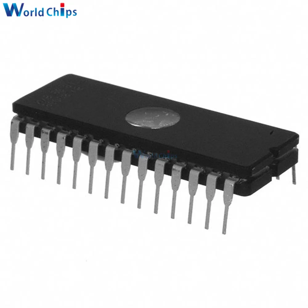 10 шт./лот M27C256B 10F1 256 кбит UV EPROM OTP IC чип DIP28 для микропроцессорные