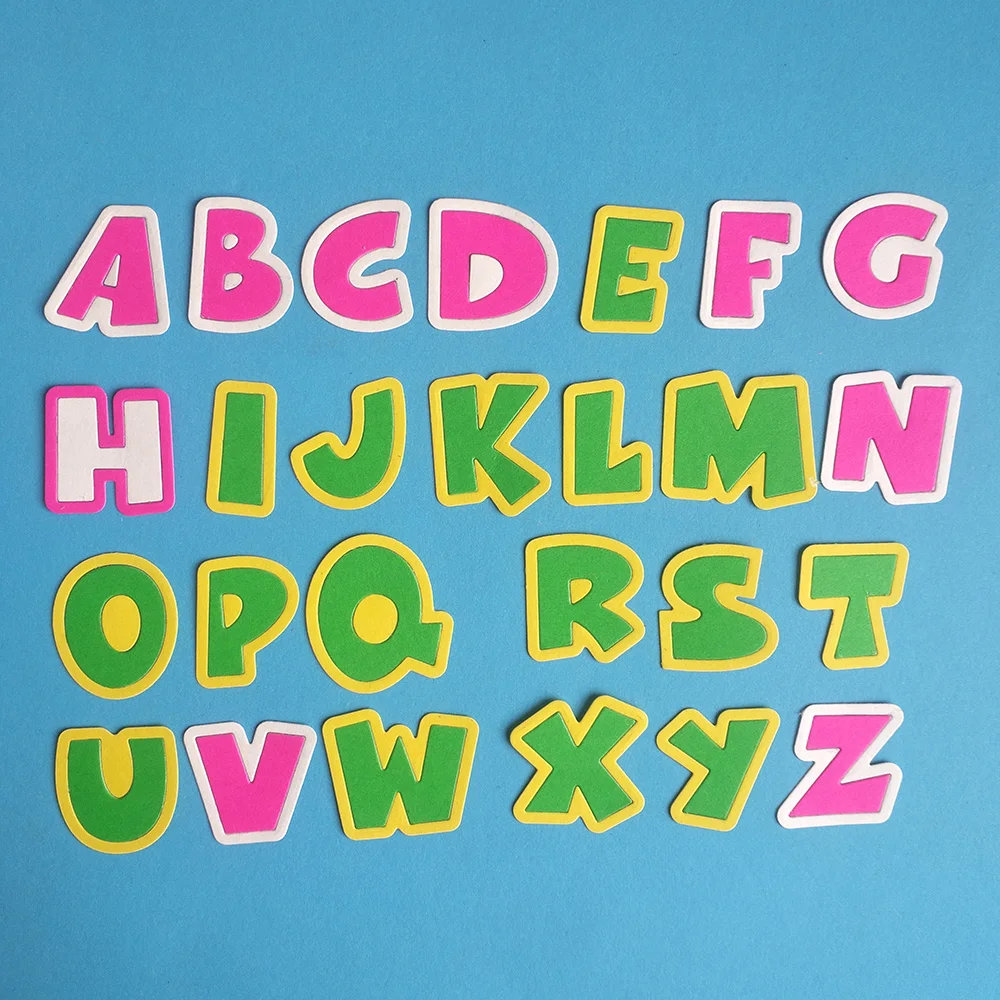 2022 Новинка 26 металлические штампы для резки английских букв альбомов рельефов