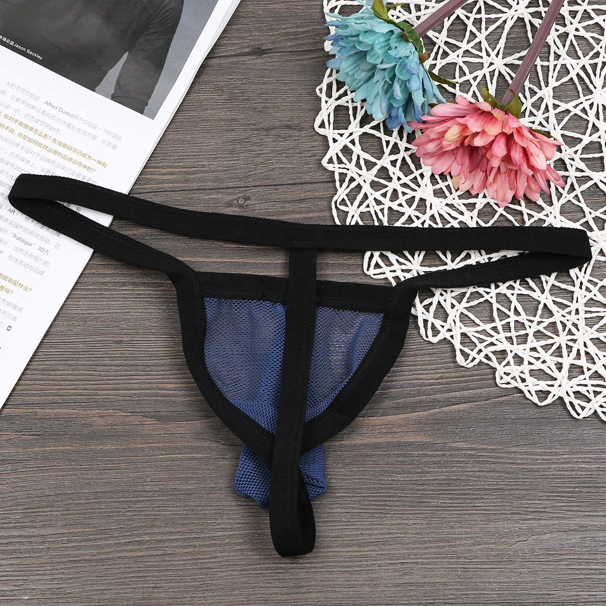 Мужское бикини брифы мужской купальник с Т-образной спинкой стринги нижнее белье