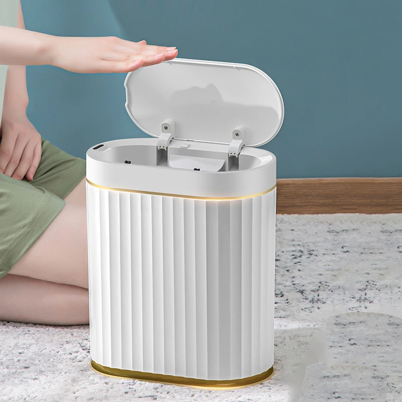 Мусорная корзина с умным датчиком домашняя электронная автоматическая для