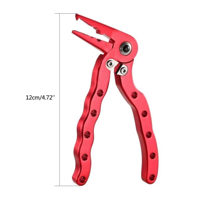

Mini Fishing Pliers Aluminium Multi-function Lure Pliers Hook Remover Tackle K3NC