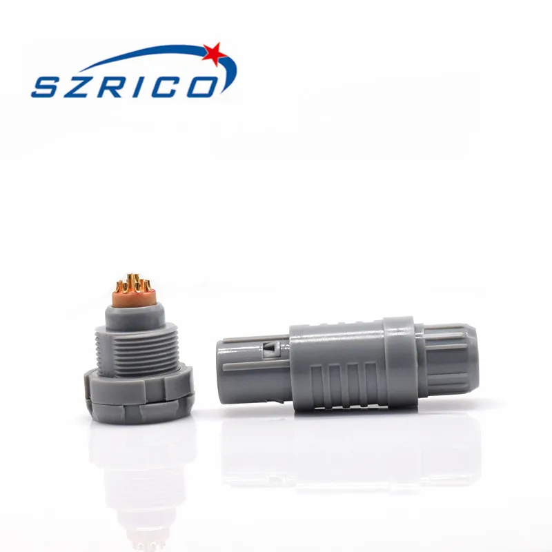 

Factory Wholesale Standard 0P M10 PAG PCG 2/3/4/5/6/7/9 Pin Replacement Medical Plastic Connector Circular Cable Connector