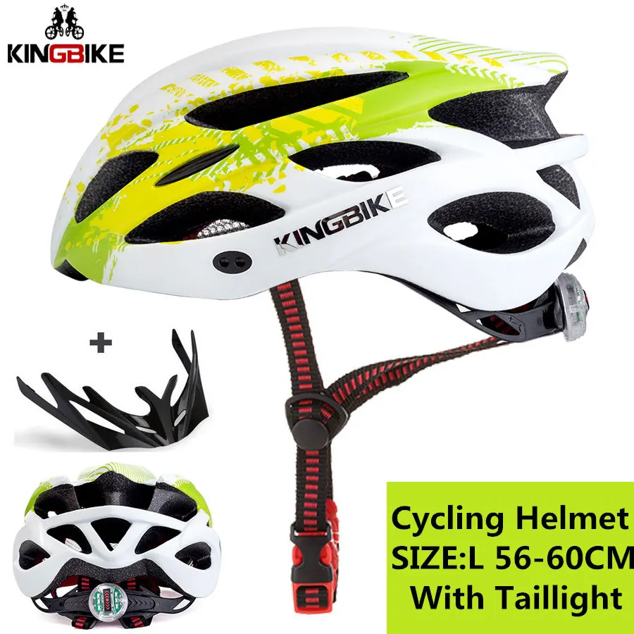 KINGBIKE Сверхлегкий интегрированный литой велосипедный шлем MTB дорожный велосипед