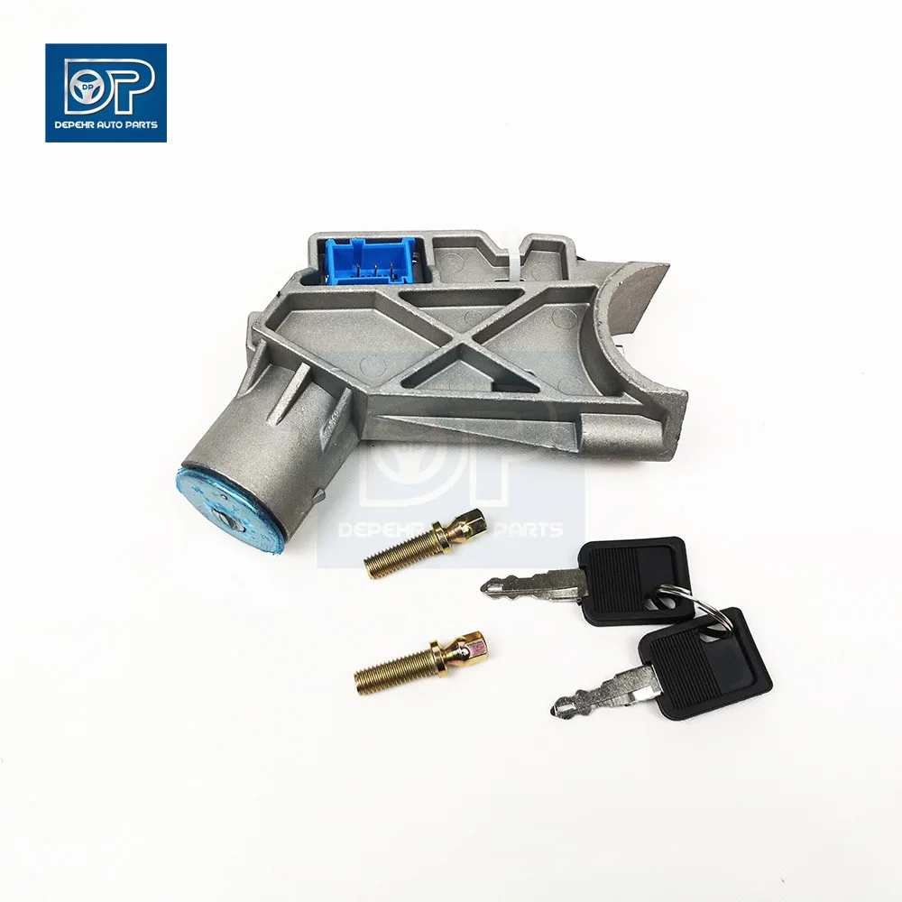 

1 шт., переключатель замка рулевого управления с 2 ключами для грузовика Volv VM FL FE RVI Magnum Kerax 5001866578 5010590596 20718077 21427735