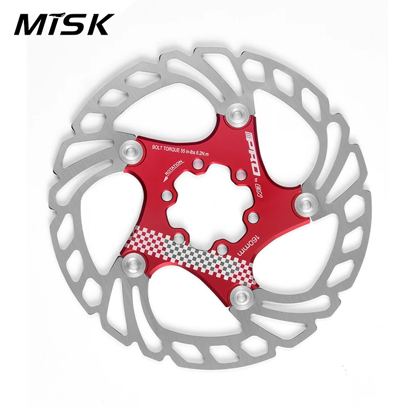 Misk велосипеда 160 мм дисковый тормоз ротора плавающий диск утолщение