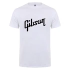 Летняя новая модная футболка Gibson, Мужская хлопковая футболка с круглым вырезом, Мужская футболка с коротким рукавом, евро размер, хип-хоп мужские футболки