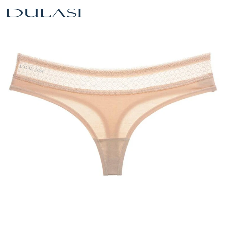 

Women Sexy Lace Cotton G-String Low-Rise Waist Seamless Hollow Out Underwear Women Panties For Lady's Briefs Of DULASI Brand
