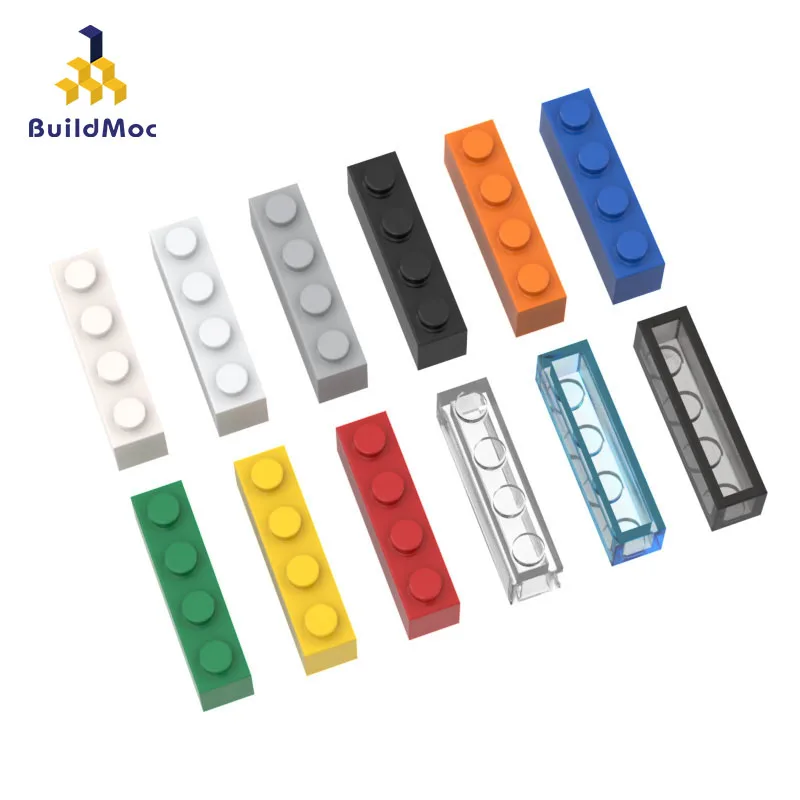

BuildMOC 3066 1x4 hollow foundation brick For Building Blocks Parts DIY Construction Classic Brand gift T