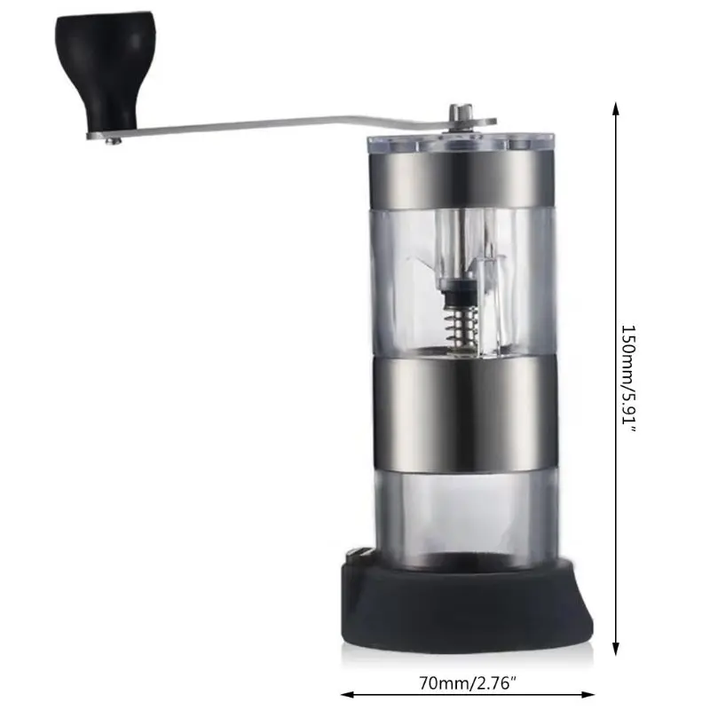 

Portable Coffee Grinder Washable Manual Coffee Grinding Machine for Home Office