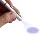 Лунная ручка, студенческий Невидимый бесцветный персонаж, поворотный УФ-детектор денег, УФ-лампа, ручка