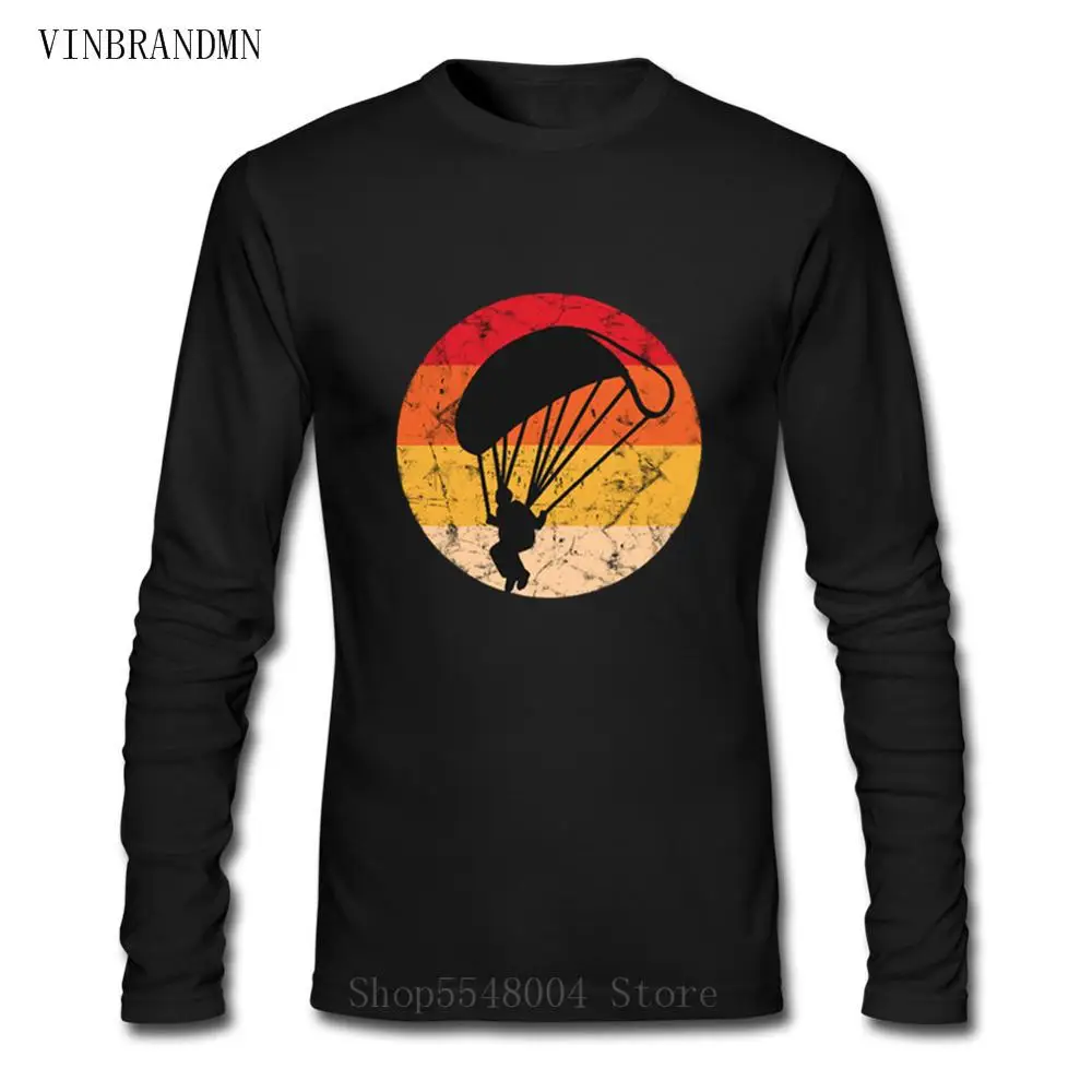 Ретро парапланерная мужская повседневная хлопковая уличная новая парамоторная