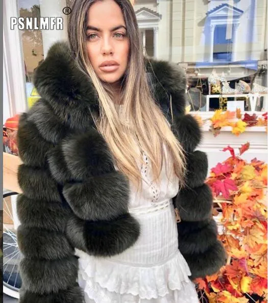 Short Style Warm Cute Trendy Women's Jacket Thickening HIgh Quality Women Clothes 2020 Outerwear Natural Fox Fur Coats for | Женская