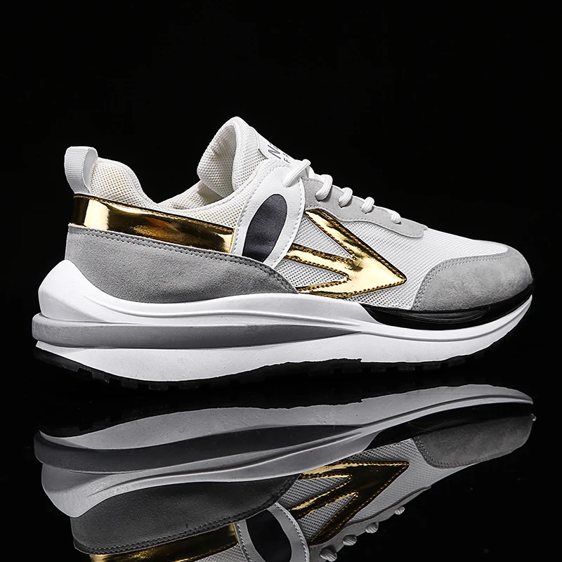 

Damyuan Men Shoes New Fashion Men's Casual Sports Shoes Thick Bottom Cushioning Male Sneakers Breathable Non-slip Tennis Shoes