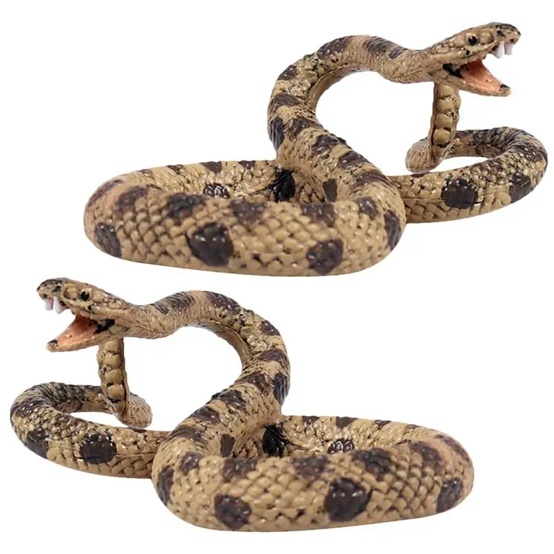 2 шт. пластиковая игрушка змея|Шутки и розыгрыши| |