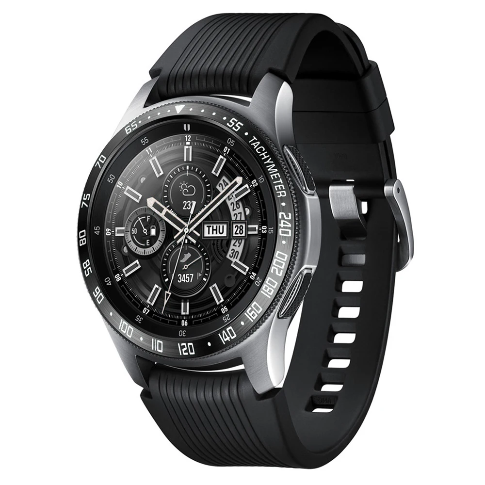 Чехол для умных часов из нержавеющей стали Samsung Galaxy Watch 46 мм/42 мм с рамкой frontier Dial
