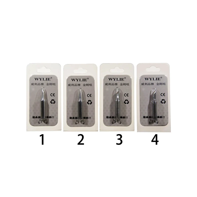 

Wylie Platinum Welding Head For PCB BGA 936 K SK J I Soldering Iron Tip Set Lead-Free Rework Station Board Soldering Iron Tips