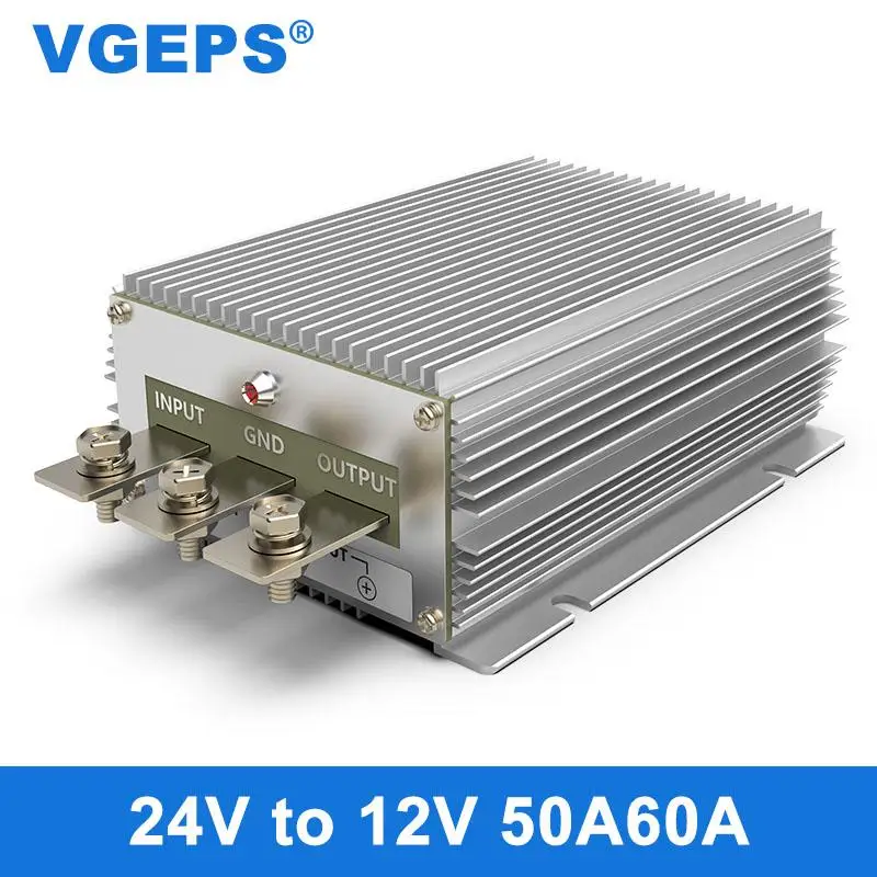 

24V to 12V vehicle DC power regulator 18-36V to 12V step-down converter DC-DC transformer