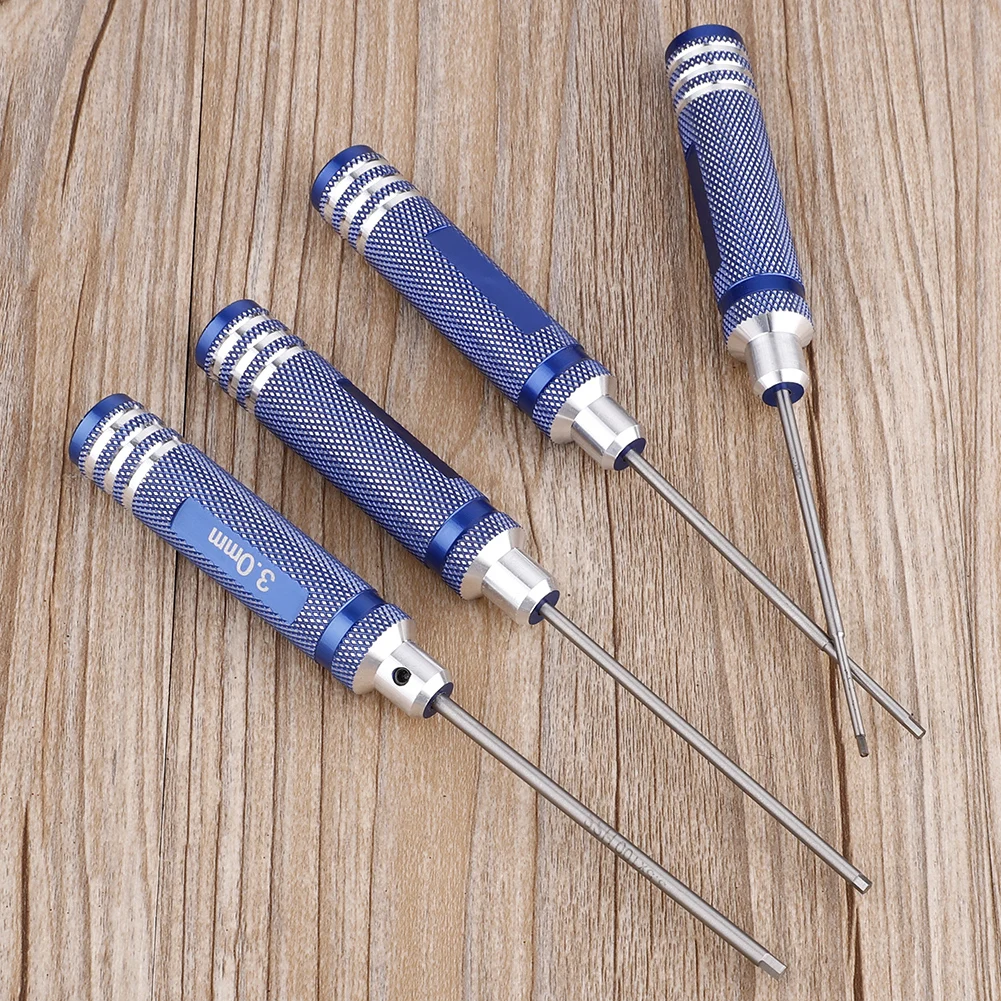 4 шт. Шестигранная гайка отверточных головок RC Универсальная металлическая