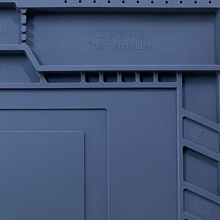 S 160 силиконовый коврик стол на платформе 45x30 см паяльная станция Утюг телефон ПК