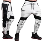 Мужские размеры, мужская спортивная одежда, спортивный костюм, обтягивающие спортивные брюки, брюки, черные тренировочные штаны для спортзала, штаны для бега