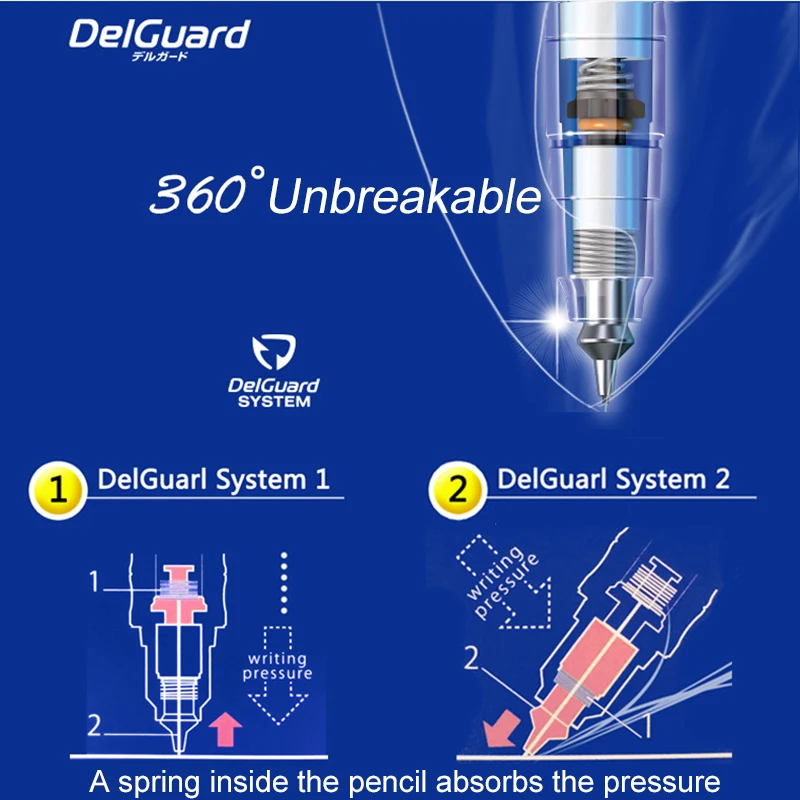 Новый ограниченный японский карандаш Zebra Delguard принцесса милый механический 0 5