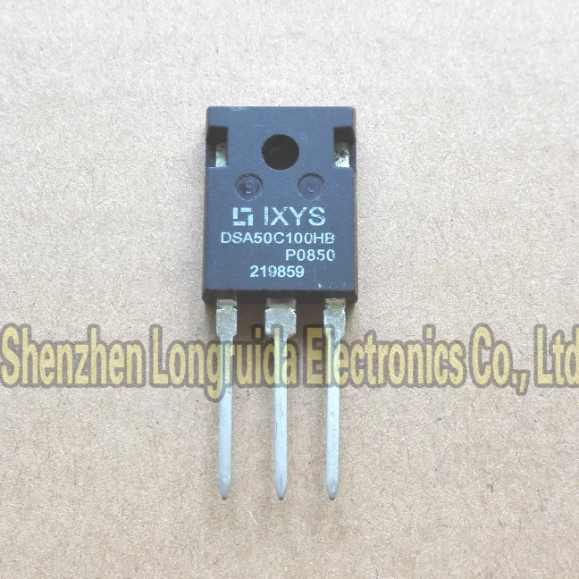 10 шт. DSA50C100HB DSA50C100 TO 247 50A 1000 в двойной диод Шоттки|Аксессуары для батарей| |