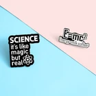 Эмалевые булавки Formula Fun, значки E = mc2 (энергия = молоко * кофе 2), научные броши, значки, модные булавки для друзей, оптовая продажа