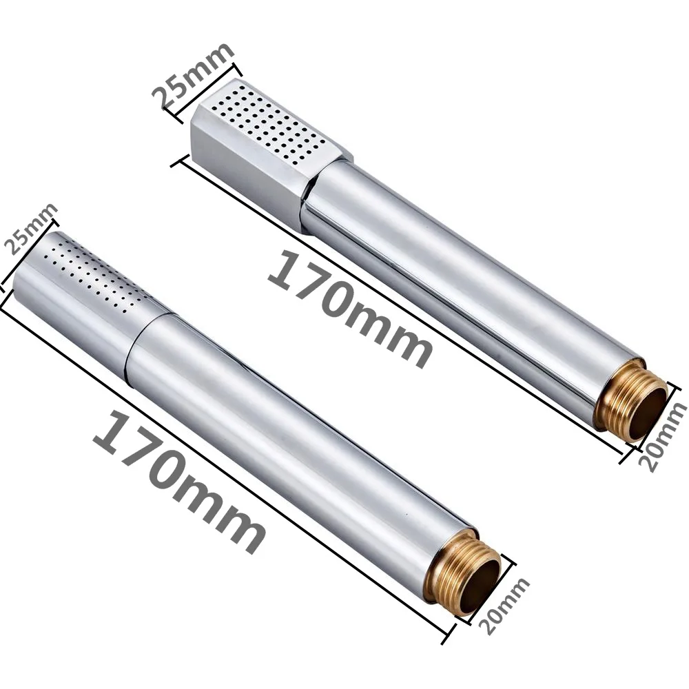 Хромированный настенный смеситель для ванной комнаты кран ванны с ручной лейкой