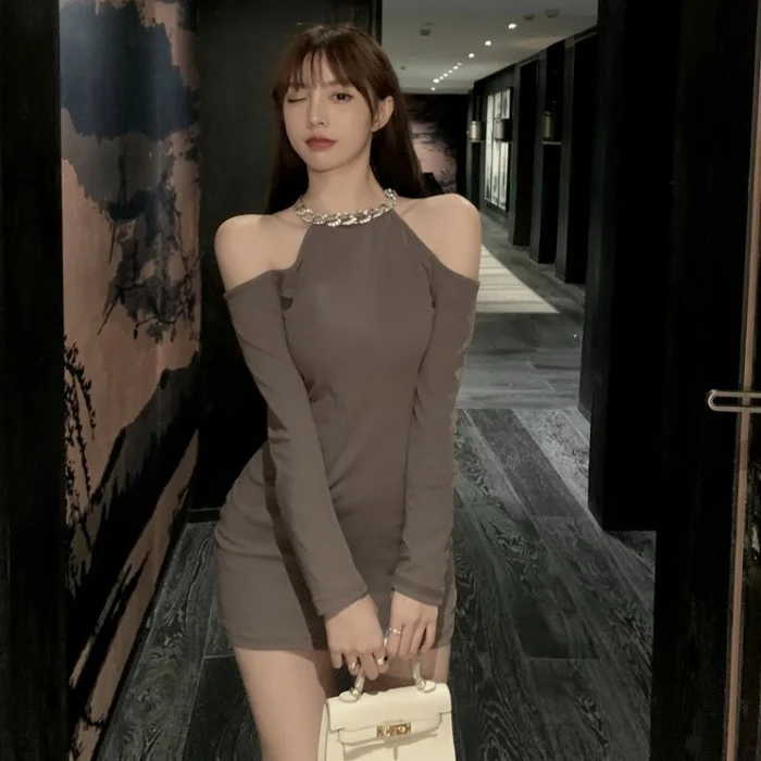 

Платье женское облегающее на раннюю осень, фотогеничное, Sl