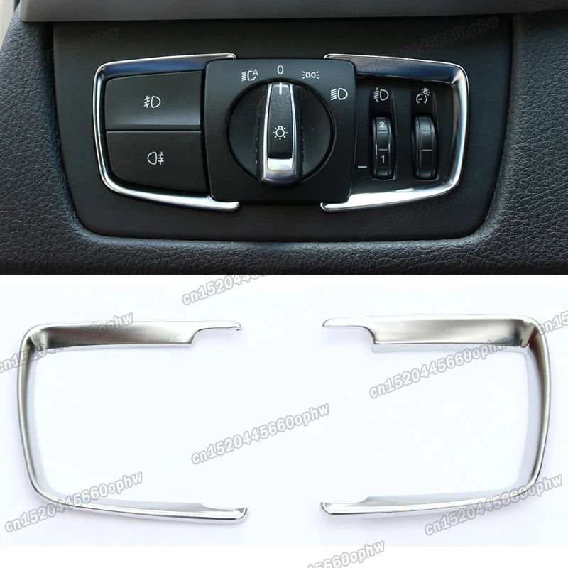 Регулируемая рамка для переключателя автомобильной фары аксессуары bmw 1 серии F20 2