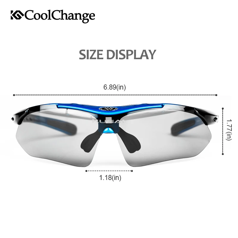 Профессиональные поляризованные велосипедные очки CoolChange уличные спортивные