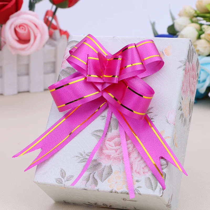 50 шт. подарочная лента тянуть цветок упаковочные принадлежности свадьба день